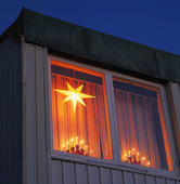 Advent Star in window
