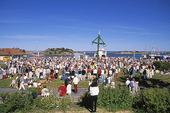 Midsummer celebration, the Gothenburg archipelago