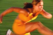 Athletics, hurdle-race