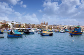 Marsaxlokk fiskeläge, Malta
