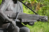 Nyckelharpa, staty av Erik Sahlström