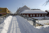 Vinter i Kungsbacka, Halland