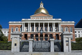 Massachusetts Statehouse i Boston, USA