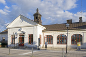 Katrineholms järnvägsstation i Södermanland
