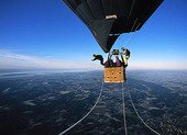 PARACHUTE from air balloon