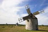 Väderkvarn på Gotland