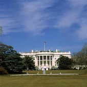Vita Huset i Washington DC, USA