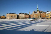 Vinter vid Gamla stan, Stockholm