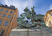 Statyn Sankt Göran och Draken i Gamla stan, Stockholm