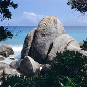 Granitklippor, Seychellerna