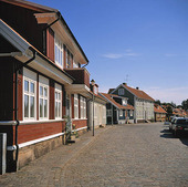 Hus i Falkenberg, Halland