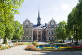 Rådhuset vid Rådhusparken i Söderhamn