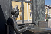 Staty Astrid Lindgren i Vimmerby, Småland