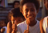 Barn i Papua-Nya Guinea