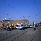 Tram at Queen Square, Götebor