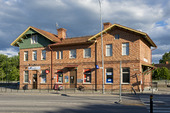 Vingåker järnvägsstation i Södermanland