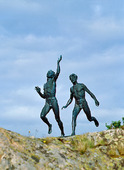 Skulptur Löparna vid Gränna, Småland