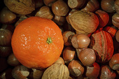 Clementin och nötter