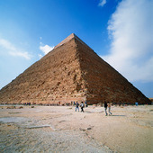 Cheops pyramiden i Giza, Egypten