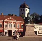 Square in Uddevalla, Bohuslän