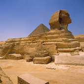 Sfinxen i Giza, Egypten