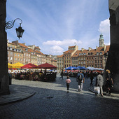Gamla stan i Warszawa, Polen