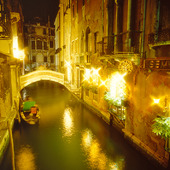 Kanal i Venedig, Italien