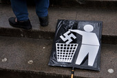 Demonstration mot nazister