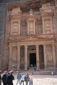 Pharaoh's treasury in Petra, Jordan
