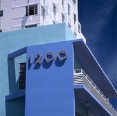 Art déco house in Miami, USA