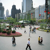 People's Square in Shanghai, China