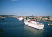 Stena Line in the Gothenburg port