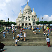 Sacre Coeur in Paris, France
