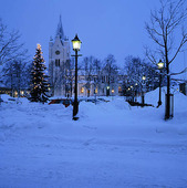 Vinter i Nora, Västmanland