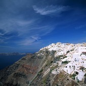 Santorini i Grekland