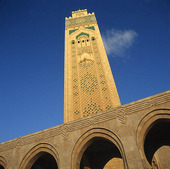 Hassan minareten i Casablanca, Marocko