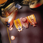 Medaljer på uniform